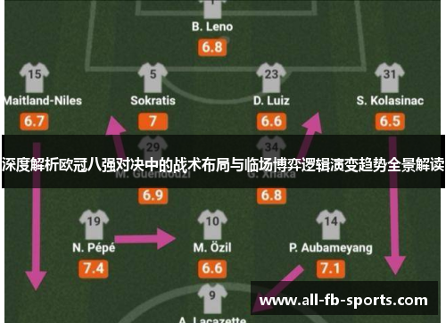 深度解析欧冠八强对决中的战术布局与临场博弈逻辑演变趋势全景解读